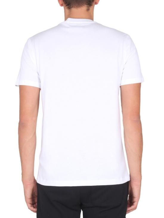  모스키노 반팔 티셔츠 07867241 2001 White - MOSCHINO