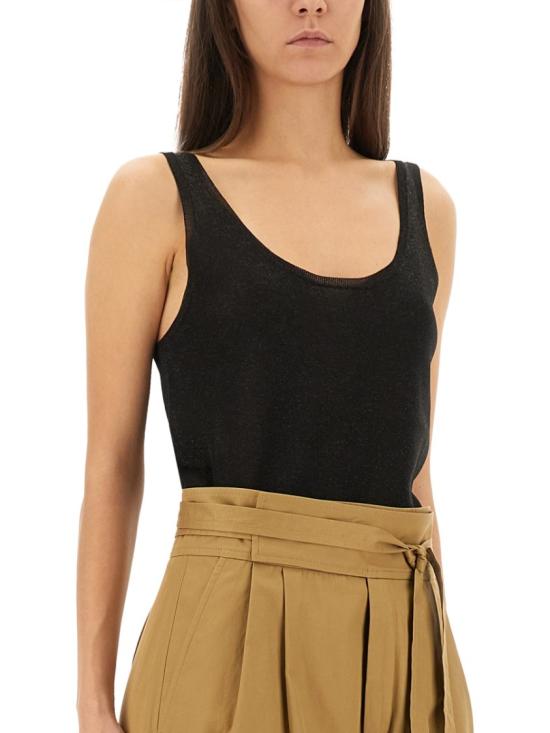  생로랑 민소매 티셔츠 819010 Y76ZC1001 Brown - SAINT LAURENT