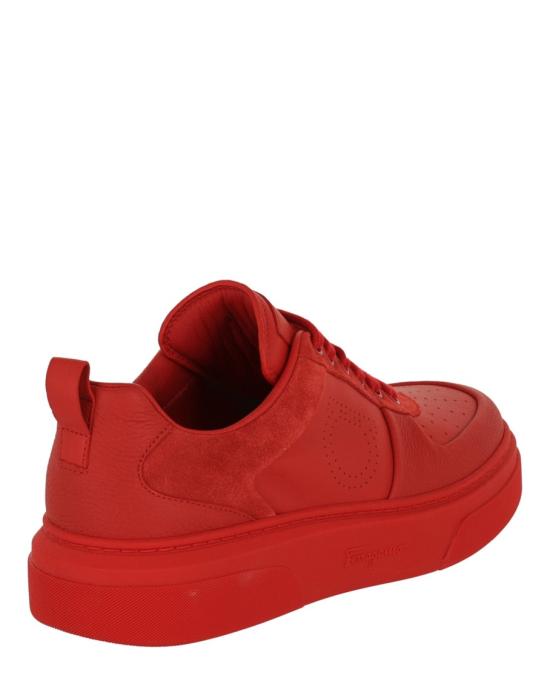  살바토레 페라가모 스니커즈 021171 760114 M 60028 10 5 Red - SALVATORE FERRAGAMO