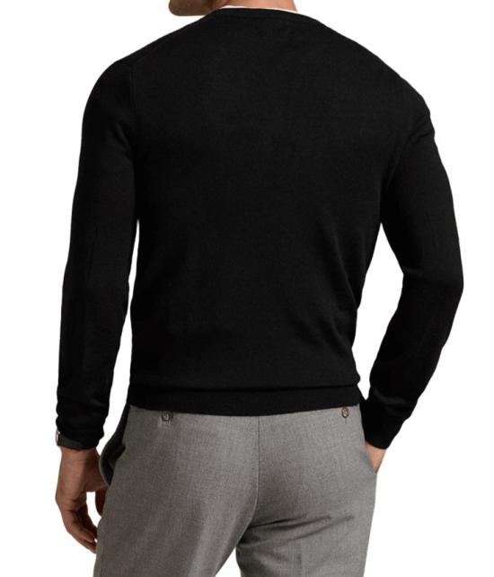 25FW 폴로 랄프로렌 스웨터 710946143 Black - POLO RALPH LAUREN