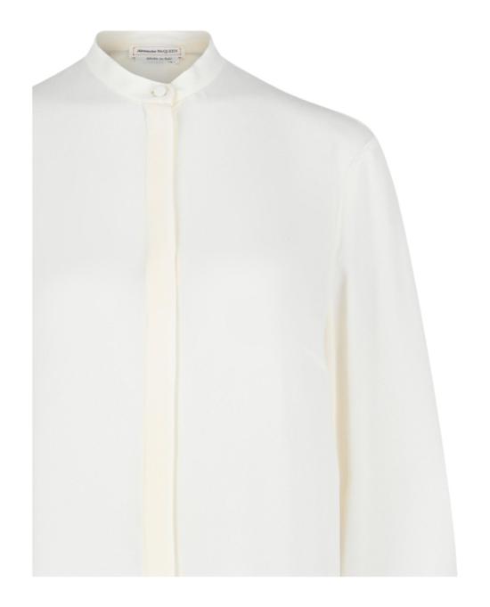  알렉산더 맥퀸 탑 610772 QBAAF 9016 10110 46 White - ALEXANDER MCQUEEN