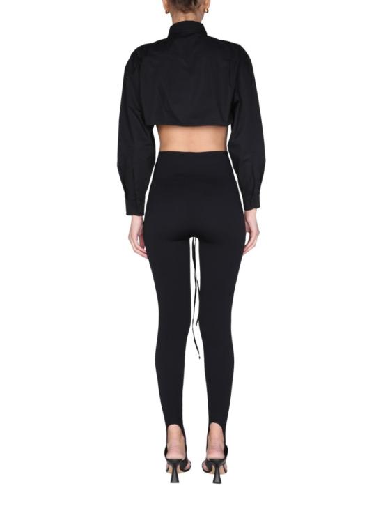  안드레아 아다모 긴팔 티셔츠 ADSS22SR01012473 0473 Black - ANDREA ADAMO