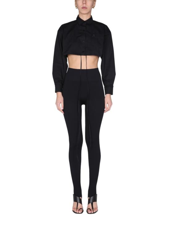  안드레아 아다모 긴팔 티셔츠 ADSS22SR01012473 0473 Black
