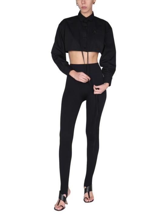  안드레아 아다모 긴팔 티셔츠 ADSS22SR01012473 0473 Black - ANDREA ADAMO