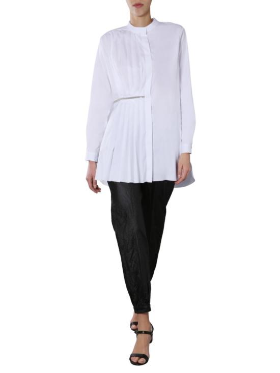  파비아나 필리피 가죽 팬츠 PAD260W898 A616VR2 Black - FABIANA FILIPPI