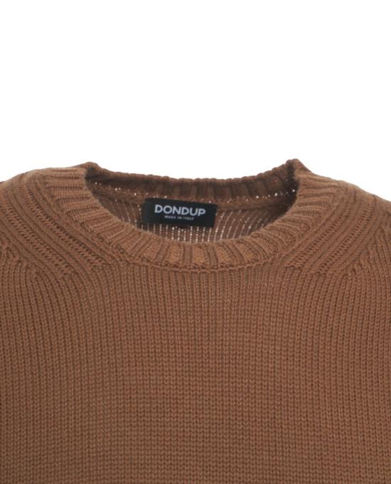 25FW 돈답 스웨터 UT258 M00976U 002 Brown - DONDUP