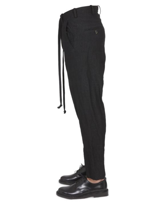  우마 왕 스트레이트 팬츠 UM3521 A02W2UW900 Black - UMA WANG