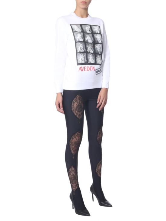  베르사체 긴팔 티셔츠 A84808 A227994A1001 White - VERSACE