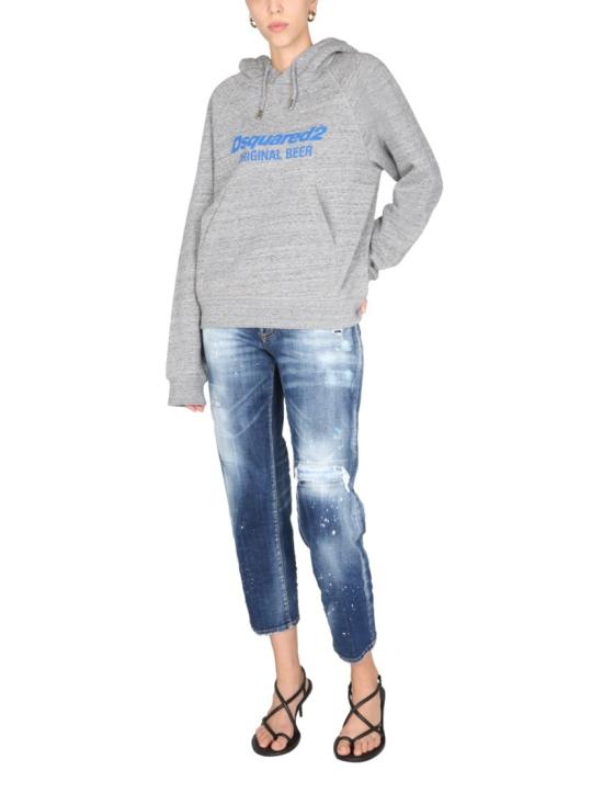  디스퀘어드2 후드 티셔츠 S72GU0338 S25477860M White - DSQUARED2