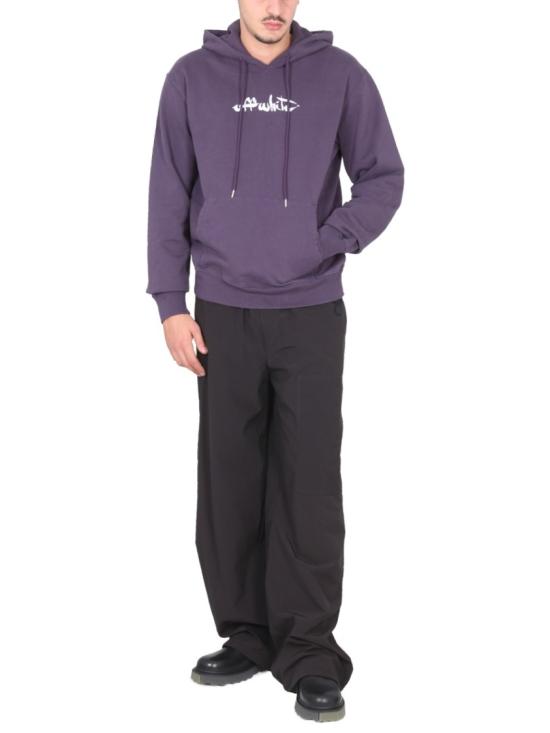  오프화이트 트레이닝/조거 팬츠 OMCA238 F22FAB0021000 Black - OFF WHITE