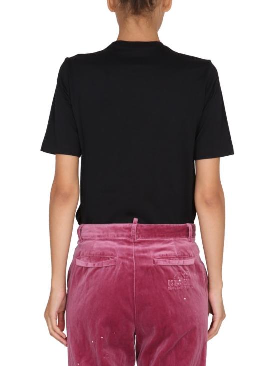  디스퀘어드2 반팔 티셔츠 S72GD0396 S24387900 Black - DSQUARED2