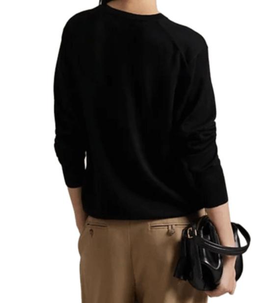 25FW 폴로 랄프로렌 긴팔 티셔츠 211972137 Black - POLO RALPH LAUREN