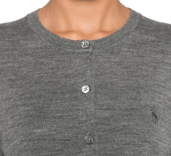 25FW 폴로 랄프로렌 가디건 211977954 Grey - POLO RALPH LAUREN
