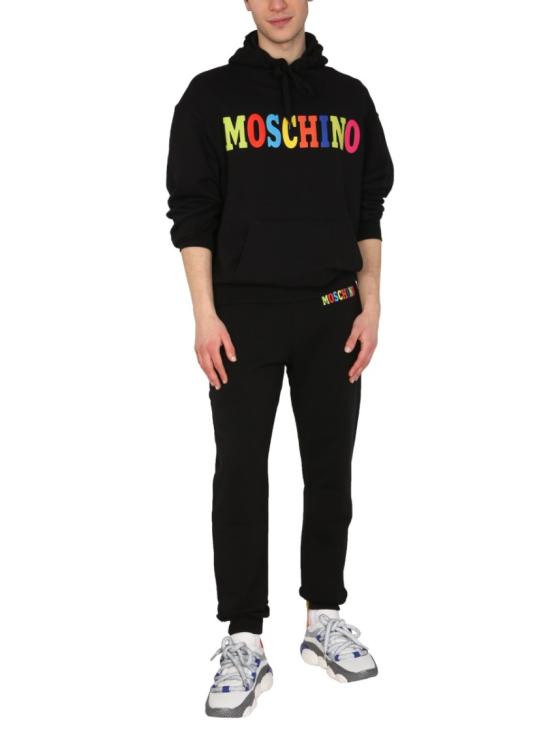  모스키노 트레이닝/조거 팬츠 03490228 1555 Black - MOSCHINO