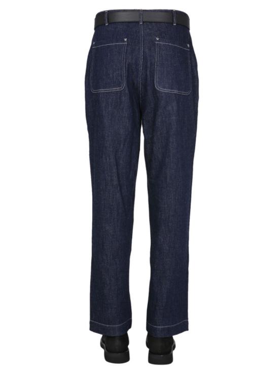  나이젤 카본 데님 팬츠 NCOS AW21 P 50 INDIGO Black - NIGEL CABOURN