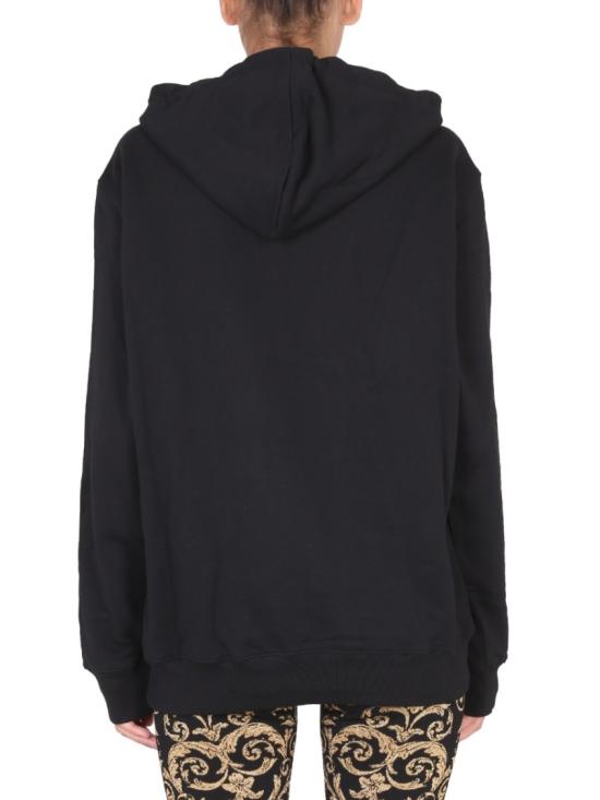  모스키노 후드 티셔츠 17135428 6555 Black - MOSCHINO
