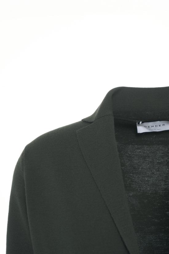 25FW 젠더 가디건 RJMLMPT WM14M Black - GENDER