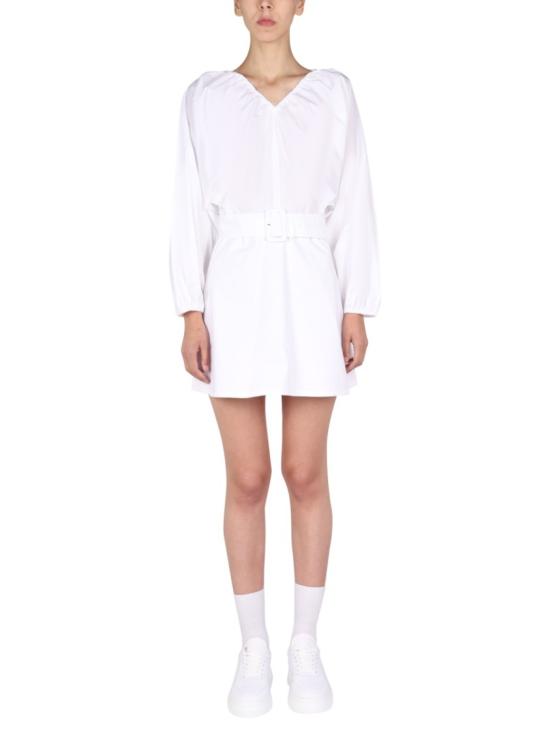  파투 미디 원피스 DR084 0017001W White