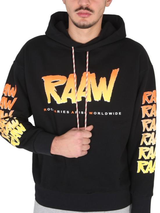  에리즈 어라이즈 후드 티셔츠 FTAR20011 BLK Black - ARIES ARISE
