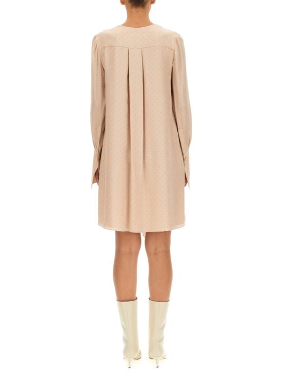  펜디 미디 원피스 FDB919 AGU1F10RM Neutrals - FENDI