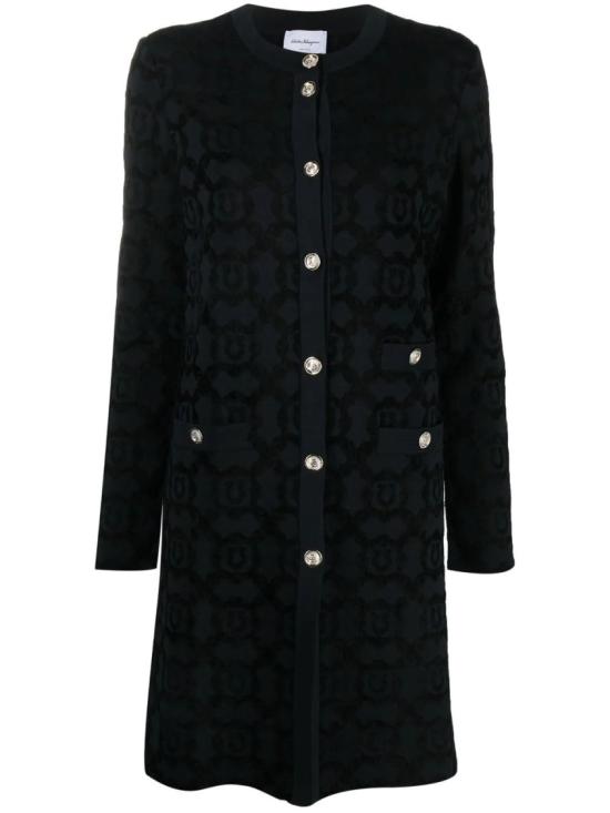  살바토레 페라가모 코트 754130 Black