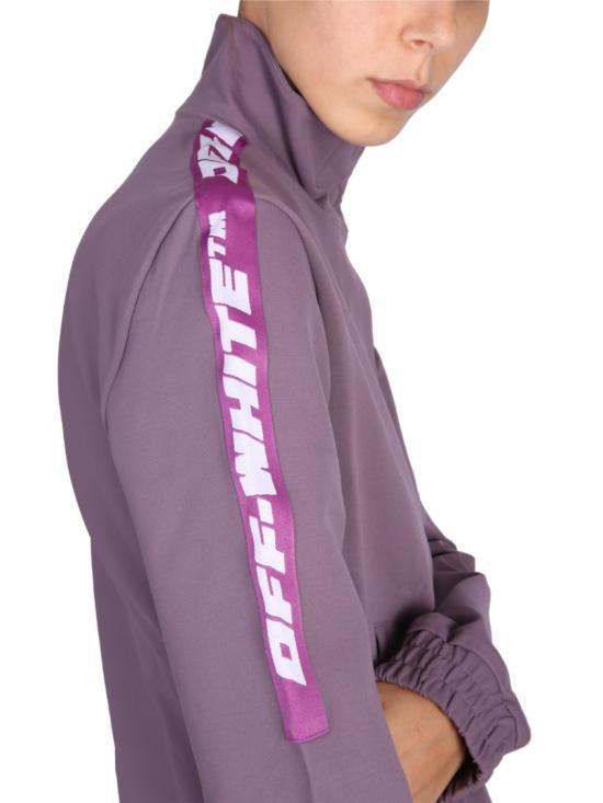  오프화이트 긴팔 티셔츠 OWVL016 F22JER0013500 Purple - OFF WHITE