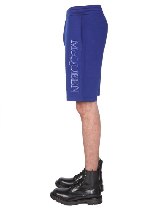  알렉산더 맥퀸 숏팬츠 662588 QRZ740903 Blue - ALEXANDER MCQUEEN