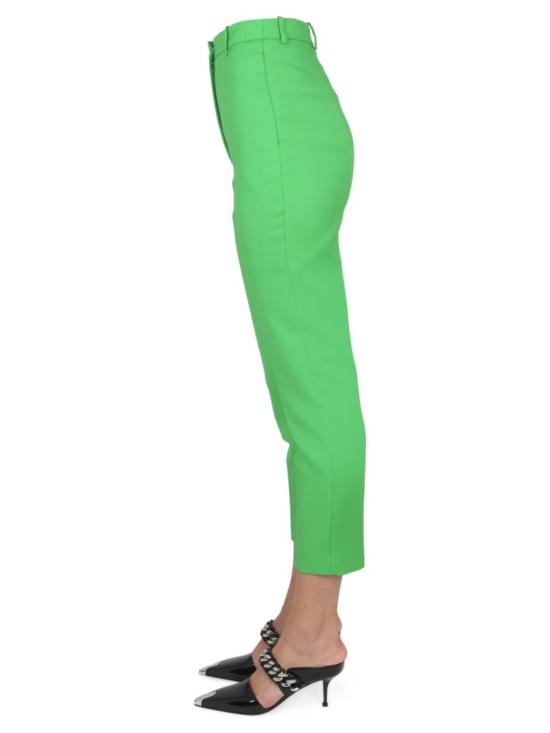  알렉산더 맥퀸 스트레이트 팬츠 724751 QJAC73024 Green - ALEXANDER MCQUEEN