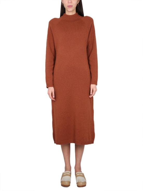  알리지 롱 원피스 252306 A2222BAR Brown