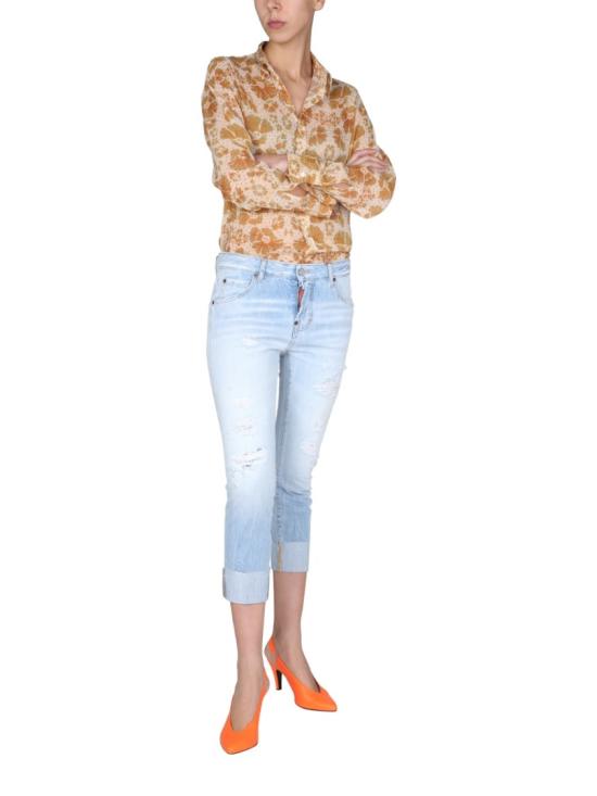  디스퀘어드2 블라우스 S72DL0697 S54557002S Neutrals - DSQUARED2