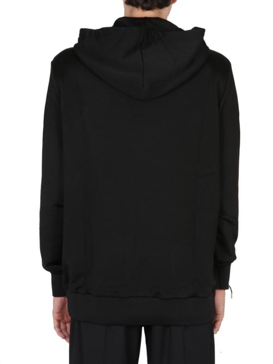  알렉산더 맥퀸 후드 티셔츠 711147 QTZ450901 Black - ALEXANDER MCQUEEN