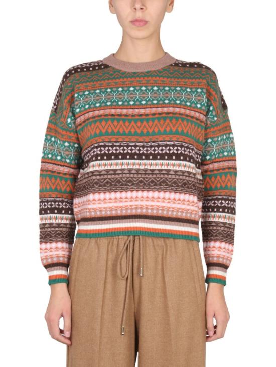  발렌타인 스웨터 V1P503 7W06392896 Neutrals