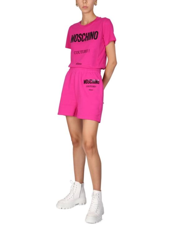  모스키노 숏팬츠 03345528 4244 Pink - MOSCHINO
