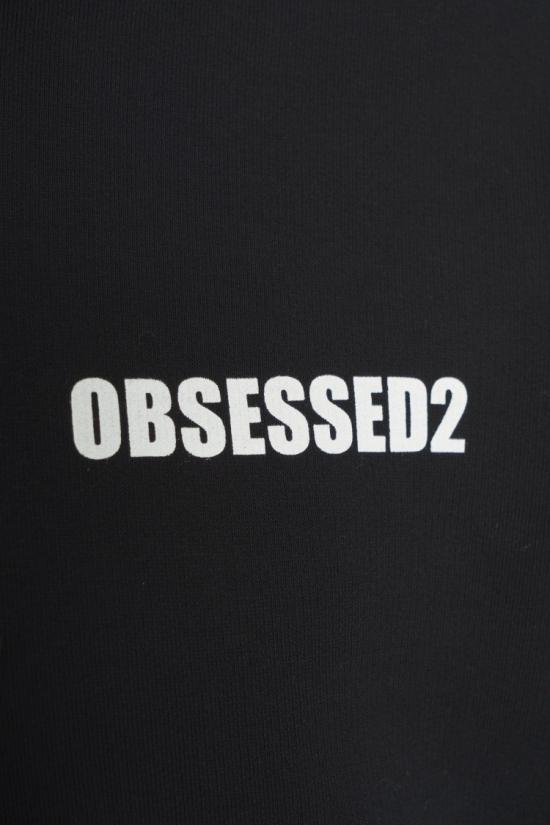 25FW 디스퀘어드2 후드 티셔츠 S71GU0754 S25516 Black - DSQUARED2