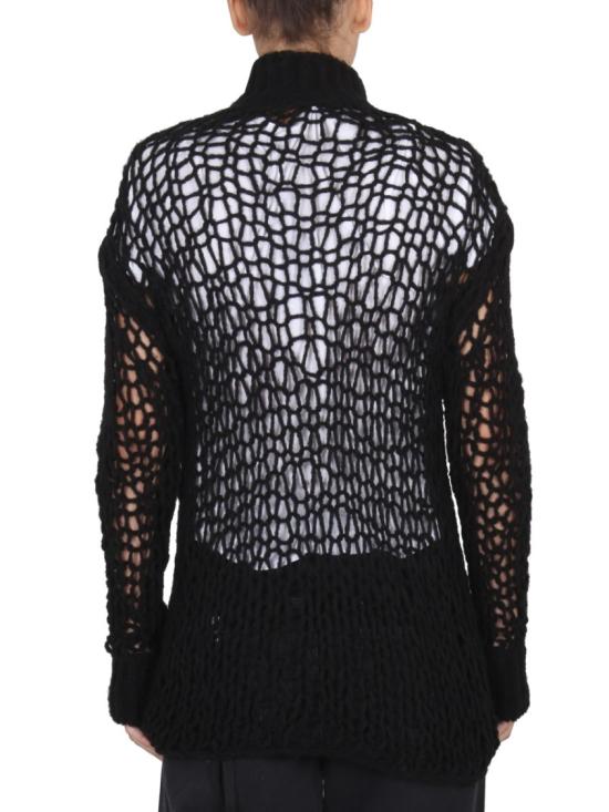  앤 드뮐미스터 터틀넥 B0010930 FA209099 Black - ANN DEMEULEMEESTER