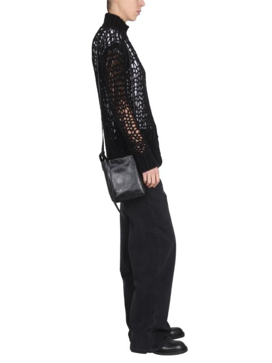  앤 드뮐미스터 터틀넥 B0010930 FA209099 Black - ANN DEMEULEMEESTER