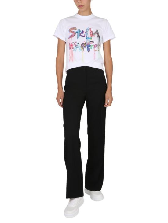  스텔라 맥카트니 스트레이트 팬츠 640041 3AU7511000 Black - STELLA MCCARTNEY