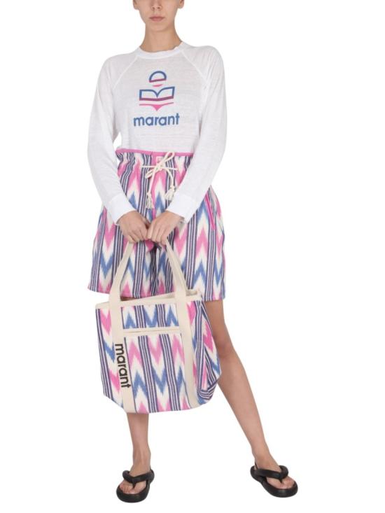  이자벨마랑에뚜왈 숏팬츠 SH0433 22P010E23EC Pink - ISABEL MARANT ETOILE