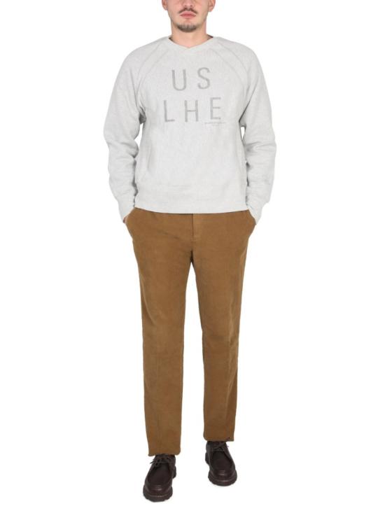  엔지니어드가먼츠 긴팔 티셔츠 22F1B020 NLP005C White - ENGINEERED GARMENTS