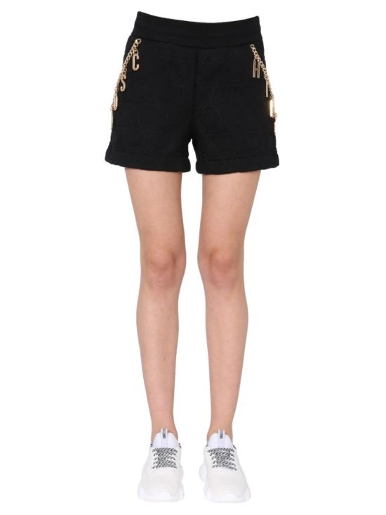  모스키노 숏팬츠 03050527 0555 Black
