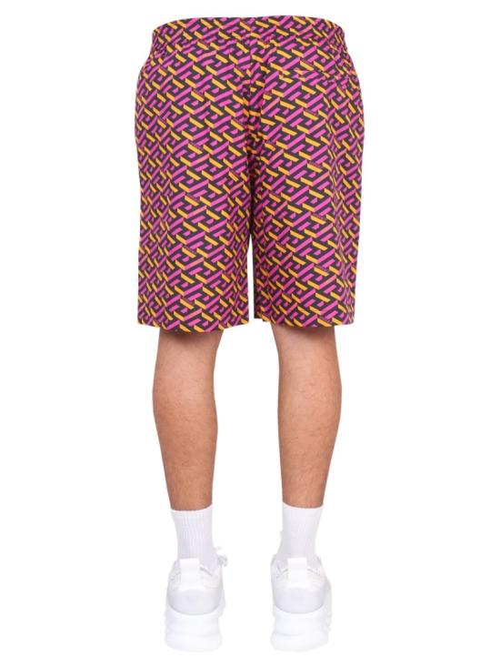  베르사체 숏팬츠 1002476 1A049925R310 Burgundy - VERSACE