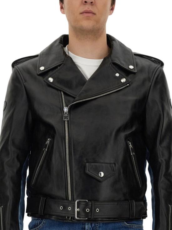  알렉산더 맥퀸 바이커 자켓 712421 Q5HWV1281 Black - ALEXANDER MCQUEEN