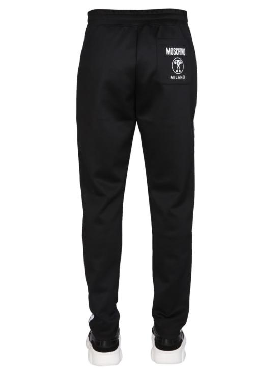  모스키노 트레이닝/조거 팬츠 03287029 1555 Black - MOSCHINO