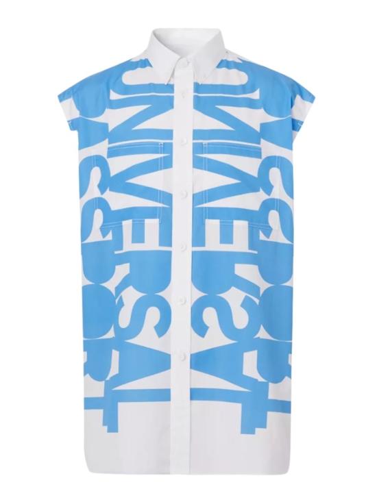  버버리 반팔 셔츠 8051899 A9129 Blue