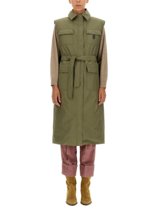  브루넬로 쿠치넬리 코트 MB5749563P C8648 Green
