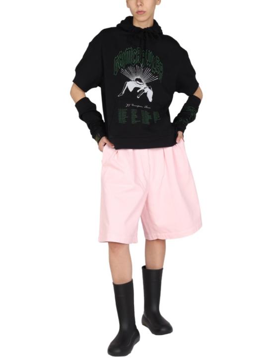 라프 시몬스 후드 티셔츠 221 W170 190030099 Black - RAF SIMONS