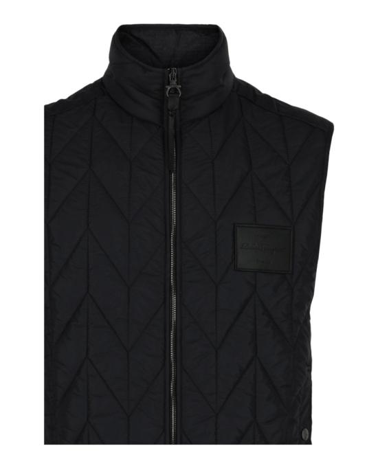  살바토레 페라가모 패딩 조끼 140156 742972 40001 46 Black - SALVATORE FERRAGAMO