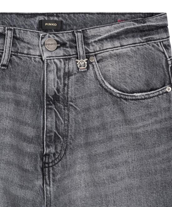25FW 핑코 데님 103857 A2RY Grey - PINKO