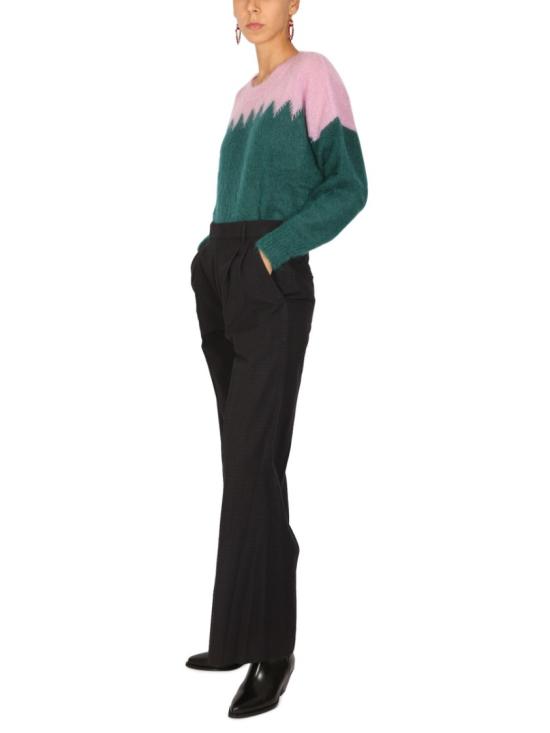  이자벨마랑 스트레이트 팬츠 PA2223 22A014I30MI Black - ISABEL MARANT