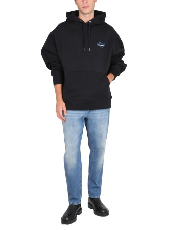  디파트먼트5 후드 티셔츠 UF013 2FF0011999 Black - DEPARTMENT 5